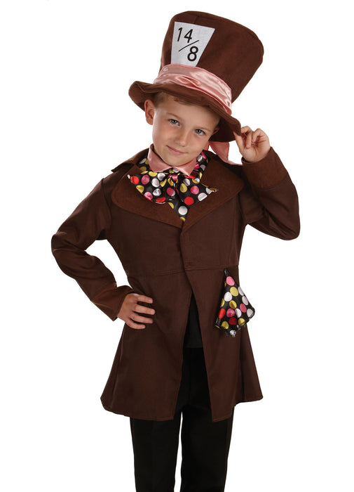 Little Hatter Costume Child
