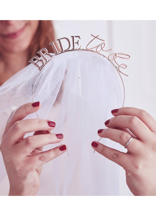 Bride to Be Headband & Veil