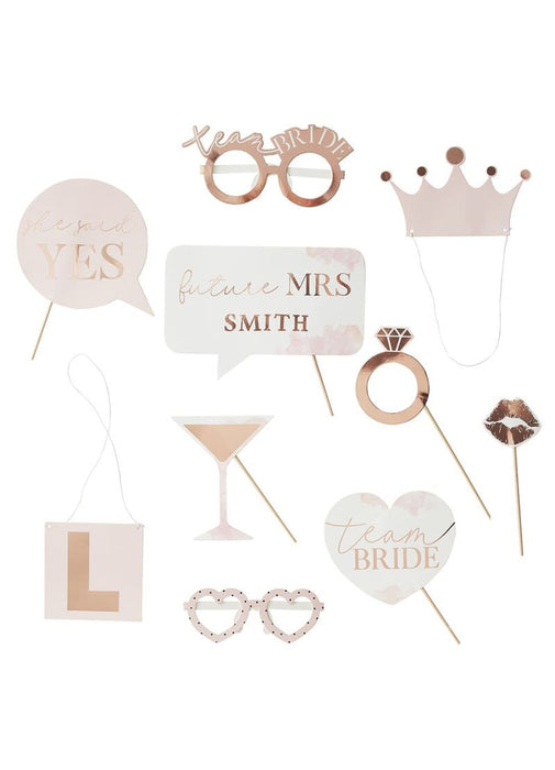 Customisable Photobooth Hen Party Props