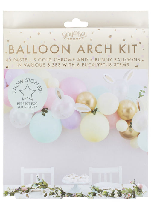 Easter Bunny Balloon Arch DIY Kit
