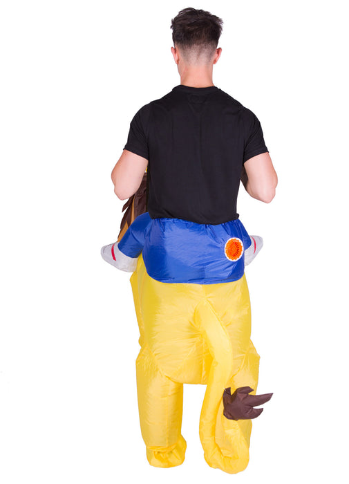 Inflatable Ride On Lion Costume Adult