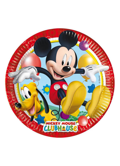 Mickey Mouse Plates 8pk