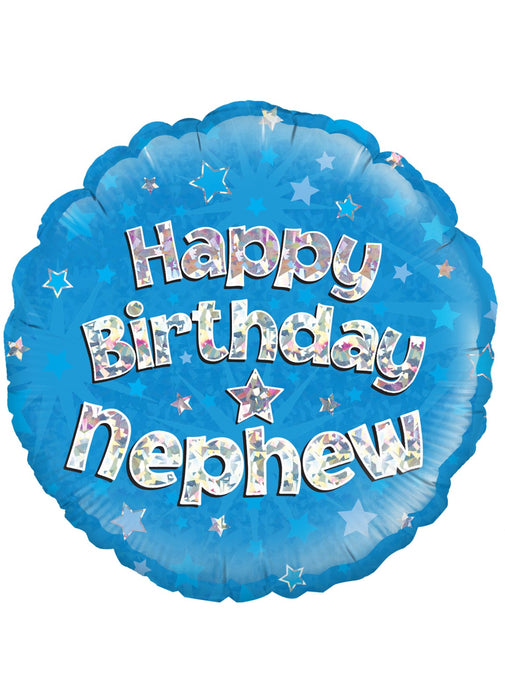 Happy Birthday Nephew Foil Balloon