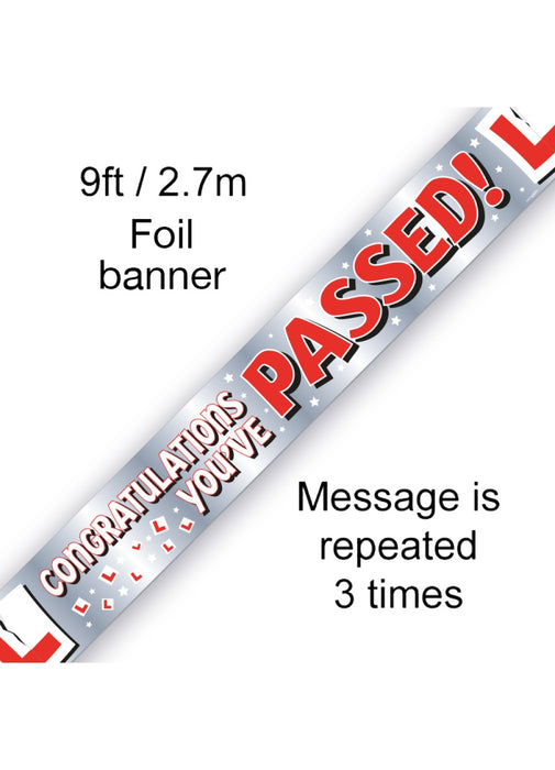 You've Passed Foil Banner