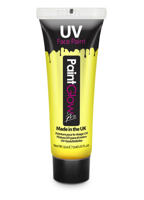 Yellow Neon UV Face & Body Paint