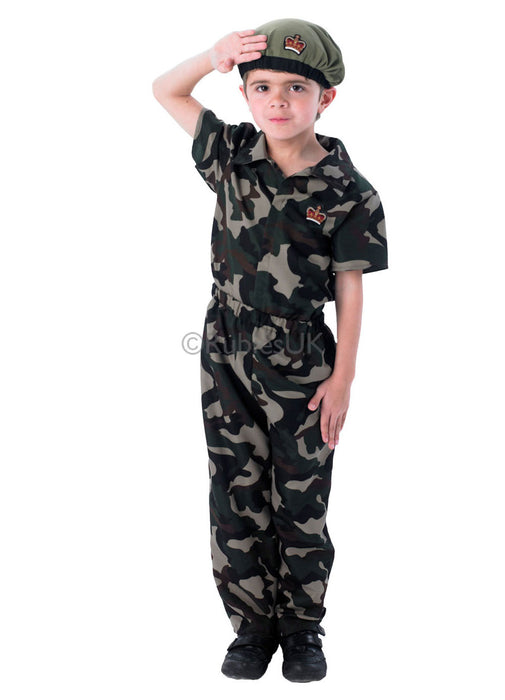 Soldier Boy Costume Child
