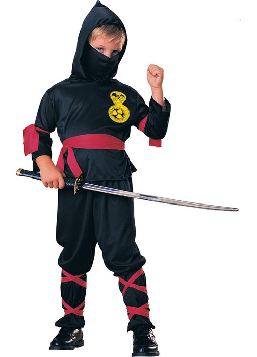Black Ninja Costume Child