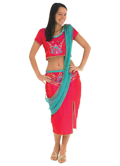 Red Bollywood Starlet Costume Adult