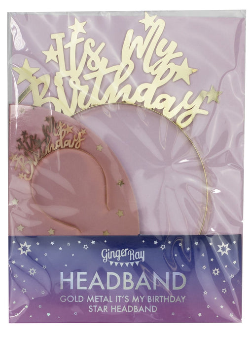It's My Birthday Headband