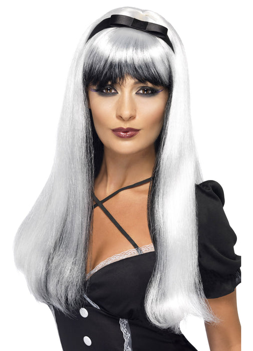 Black & Silver Bewitching Wig
