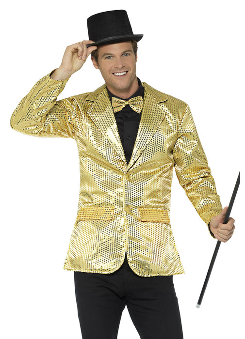 Gold Sequin Jacket Adult