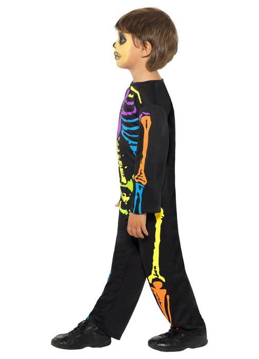 Neon Skeleton Costume Child
