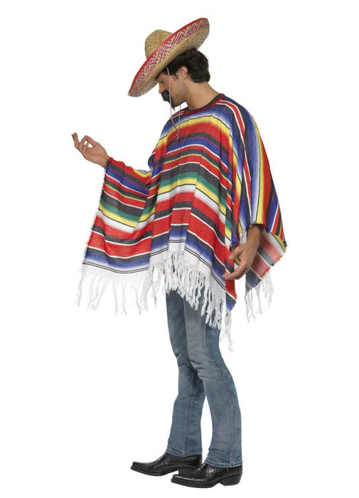 Mexican Rainbow Poncho