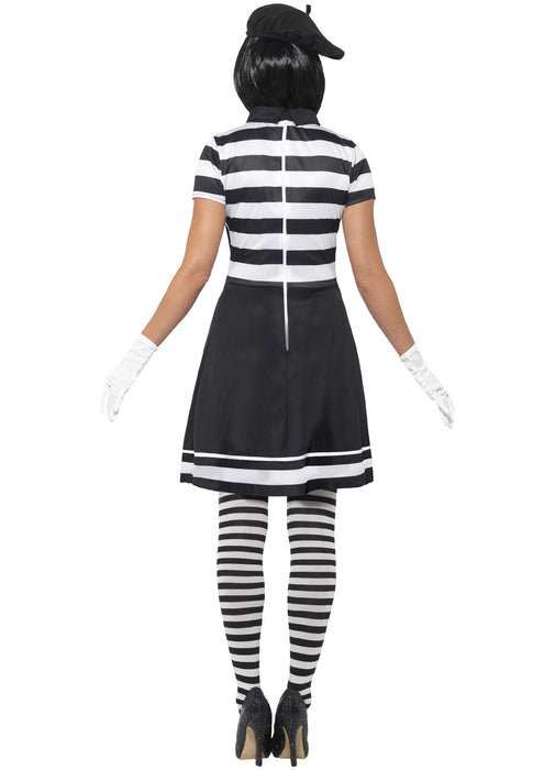 Lady Mime Artist Costume Adult
