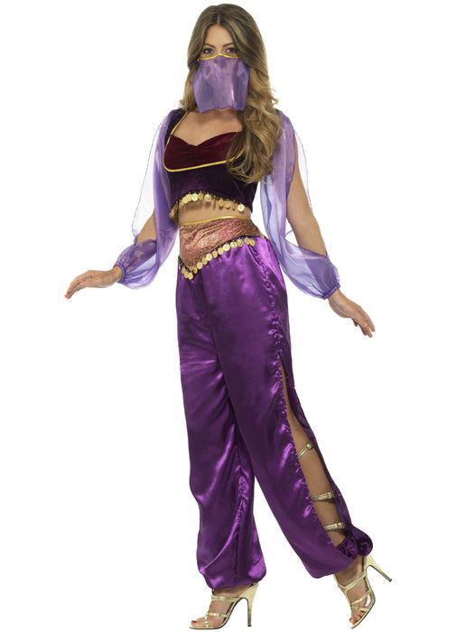 Purple Arabian Princess Costume Adult