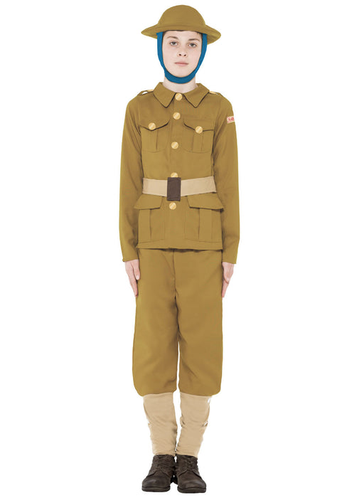 WW1 Soldier Costume Child