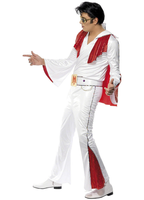 Elvis White Costume Adult