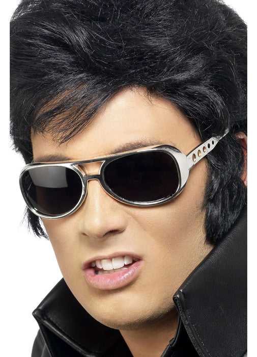 70's Elvis Shades - Silver