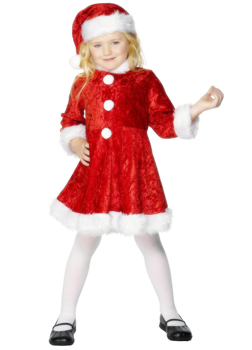 Mini Miss Santa Costume Child