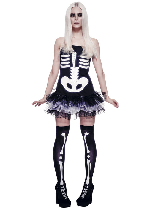Fever Skeleton Costume Adult