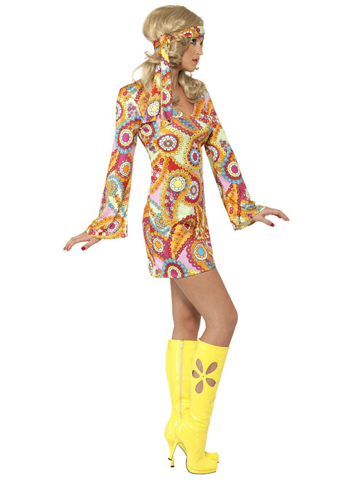 60's Hippy Chick Costume Adult