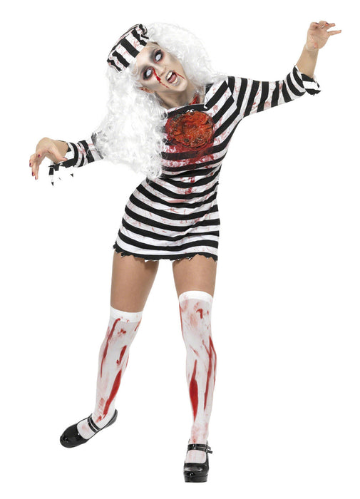 Zombie Convict Costume Adult