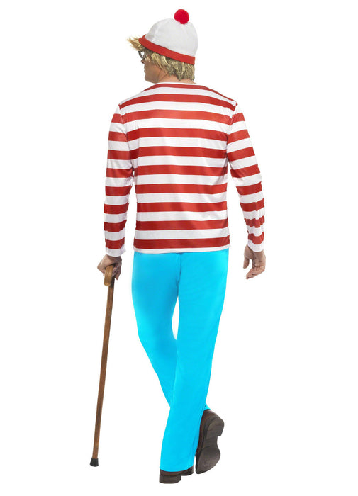 Where's Wally Fancy Dress Costume Adult