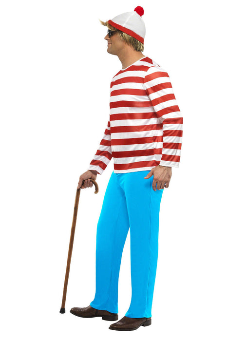Where's Wally Fancy Dress Costume Adult