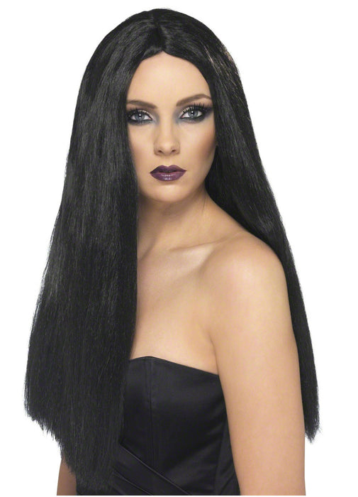 Long Black Witch Wig