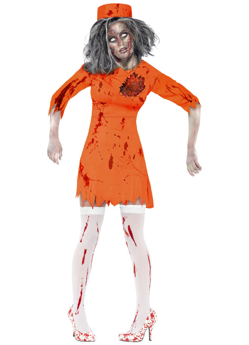 Zombie Death Row Diva Costume Adult