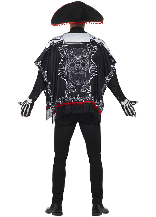 Day Of The Dead Bandit Costume Adult