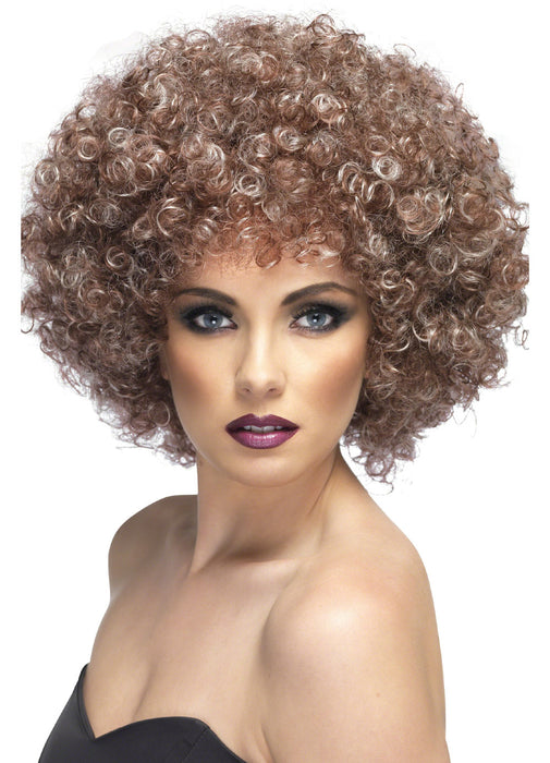 Brown Afro Wig