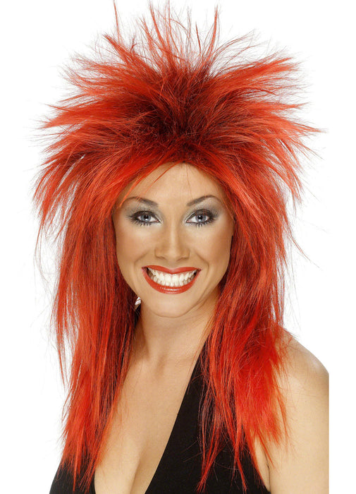 Rock Diva Red Wig