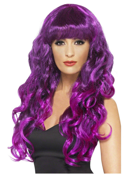 Siren Wig Purple & Black