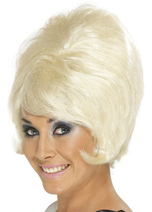 60's Beehive Wig - Blonde