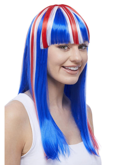 Union Jack Glamourama Wig