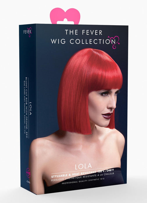 Fever Lola Red Wig