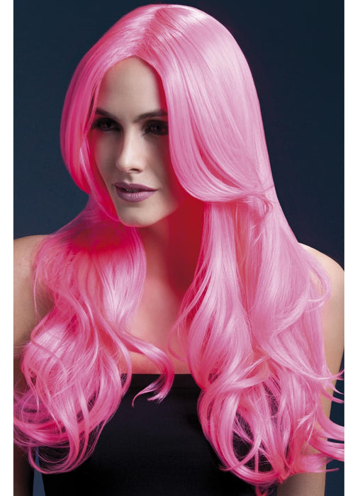 Fever Khloe Neon Pink Wig