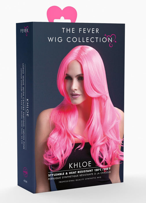 Fever Khloe Neon Pink Wig