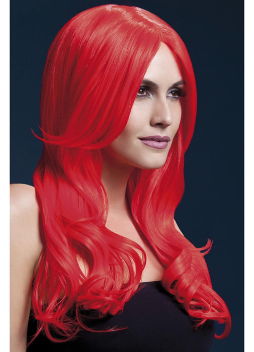 Fever Khloe Neon Red Wig