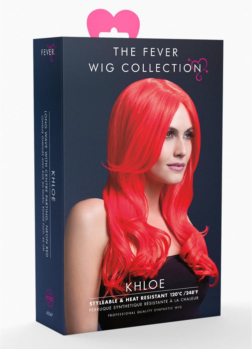 Fever Khloe Neon Red Wig
