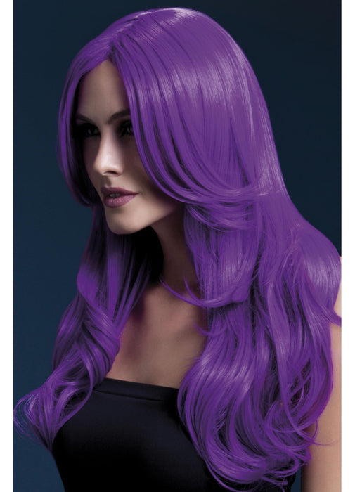 Fever Khloe Neon Purple Wig