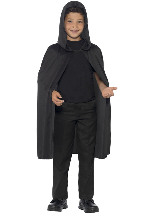 Black Hooded Cape