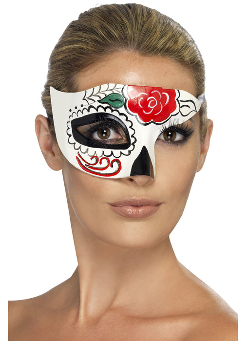 Day Of The Dead Half Eyemask