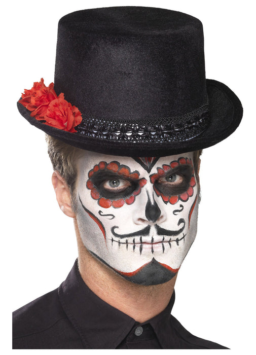 Day Of The Dead Top Hat