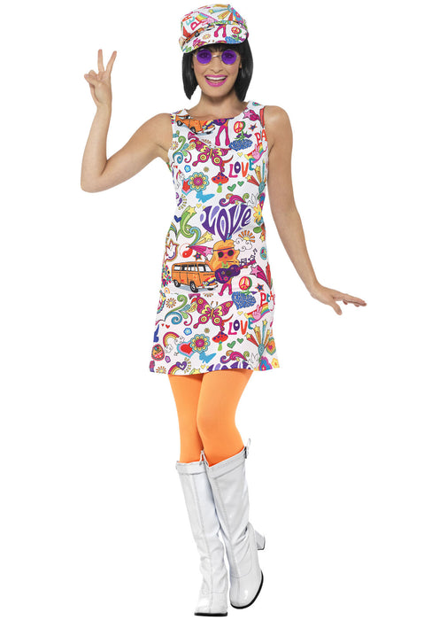 60's Groovy Chick Costume Adult