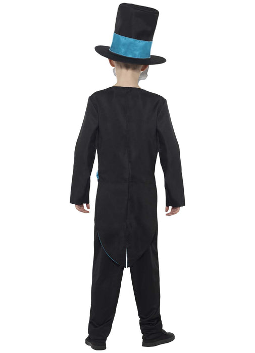 Day Of The Dead Groom Costume Child