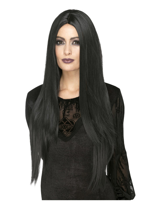 Deluxe Black Witch Wig