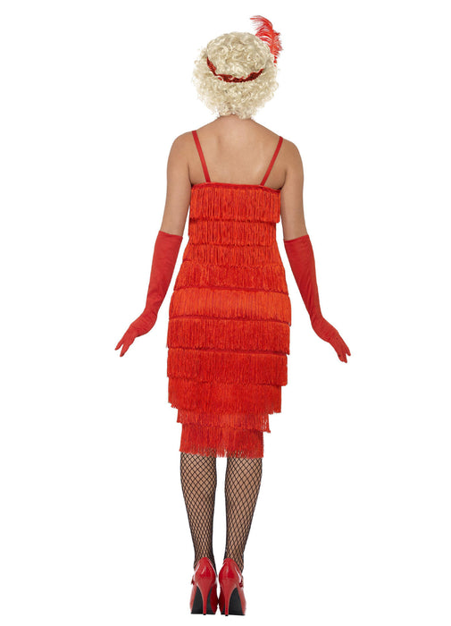 Red Flapper Costume Adult