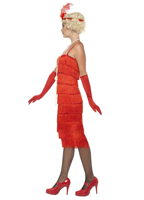 Red Flapper Costume Adult